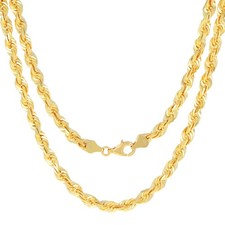 Collana uomo oro giallo 10 kt