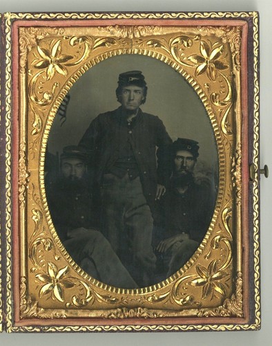 Tre soldatini unione 1860 - tre,