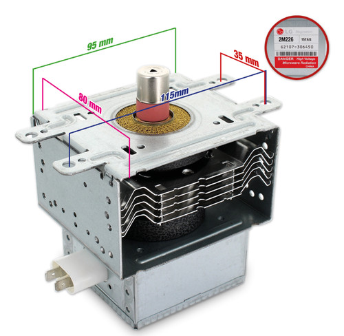 Magnetron 900 watt 2m226 15tag