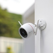 EZVIZ H3c 2K Telecamera WiFi Esterno, Visione Notturna Colori