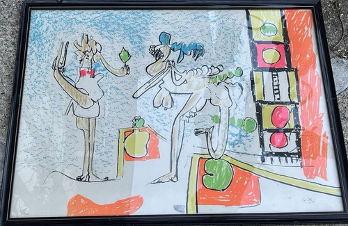 Roberto matta lithographie - matta,