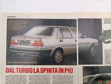 Clipping Ritaglio Articolo 1985 LANCIA PRISMA TD Dal Turbo la Spinta in più