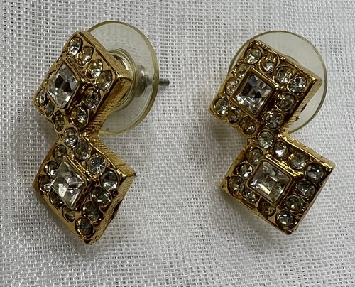 18kgp 20mm post earrings made - 20mm,