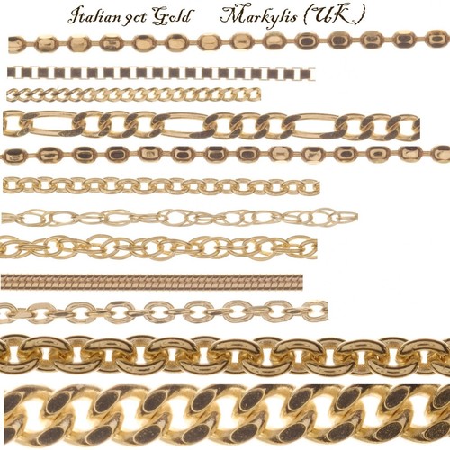 Collana catena oro - , 375