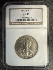 1941 S mezzo dollaro Liberty
