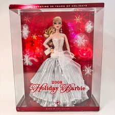 Holiday barbie 2008 - barbie,