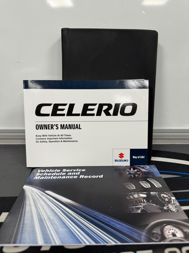 Suzuki celerio owner - celerio, manuale