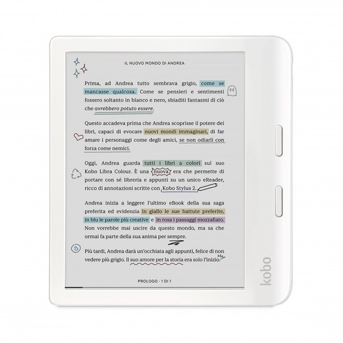 Kobo libra colour white - kobo,