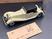 Modellino auto scala 1:43 Bugatti Royale 41 Rio  modellismo