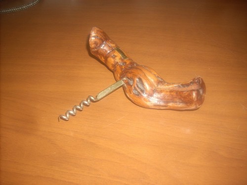 Cavatappi legno 12cm da - legno, h.
