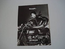advertising Pubblicità 1973 MOTO TRIUMPH TRIDENT 750