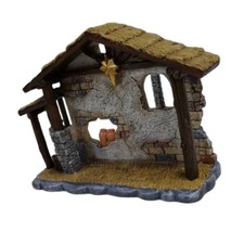 Presepe in resina addobbi