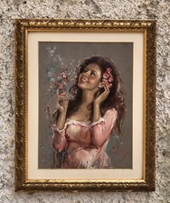 Quadro  -Fanciulla tra i