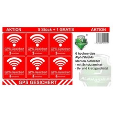 Set 6 Adesivi Esterni GPS