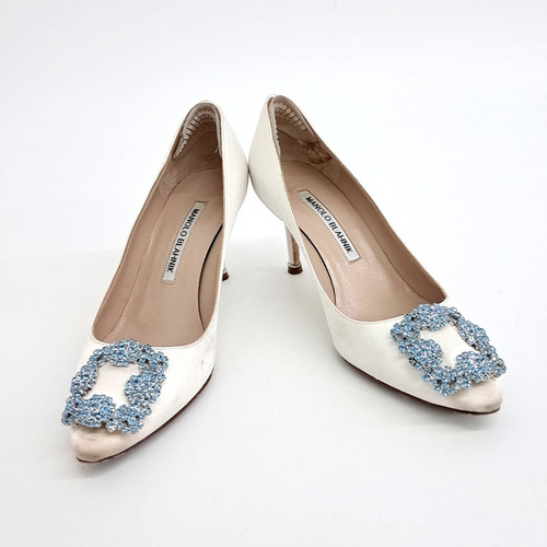Scarpe manolo blahnik raso - manolo,