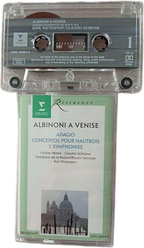 Audio albinoni à venise - k7,