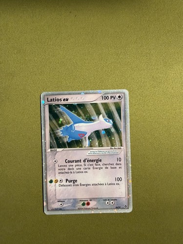Carte pokémon latios ex - carte,