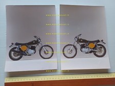 Laverda 250 TR Chott 1974 2 foto cartella stampa originali press kit photos