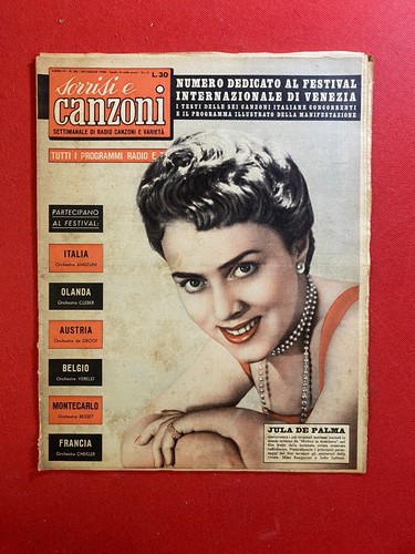 Sorrisi canzoni 30 1955 - sorrisi, 30/1955