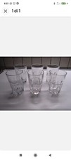 6 Bicchieri vetro Cocktail