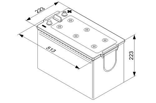 Batteria avviamento per - , ac