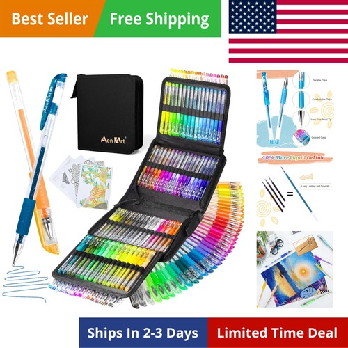 Penne gel glitterate - penne, con