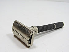 Rasoio di Sicurezza Vintage Gillette Nero Beauty 109 Super Regolabile - Y1 A3-2