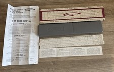 Règle à Calculs GRAPHOPLEX 1600 + Boîte + Etui + Notice - Complet