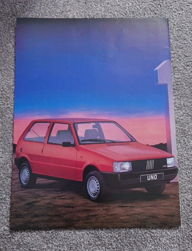 Original fiat uno advert 1983 - uno,