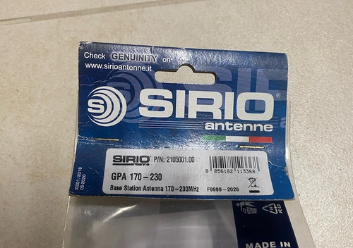 Antenna sirio ground - plane, gpa