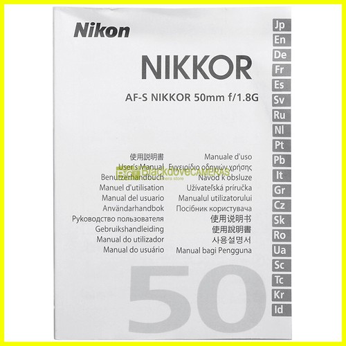 Manuale per nikon - nikon, nikkor