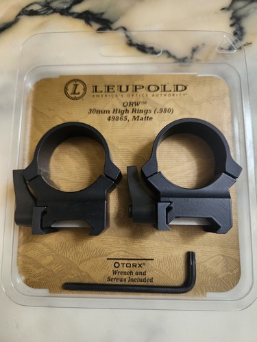 Leupold qrw anelli - alti, 30