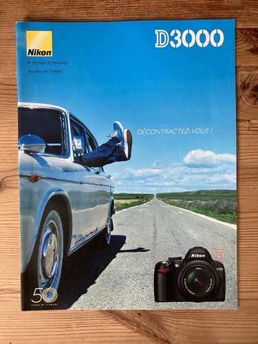 Nikon d3000 brochure papier - nikon,