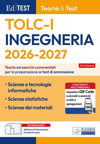 Editest ingegneria tolc - editest., tolc-i