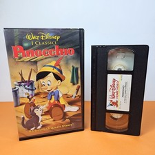 PINOCCHIO Video Cassetta VHS Walt Disney Classici 1997 ITALIANO ORIGINALE