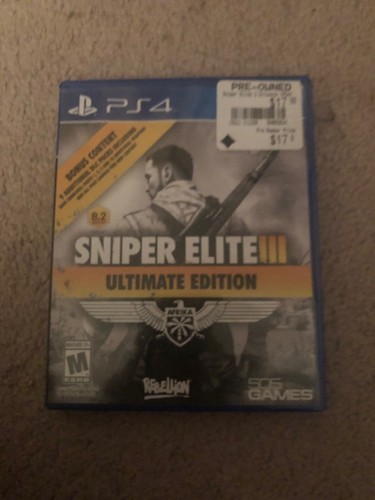 Sniper elite ps4 usato - sniper, 3