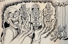 BURATTINAIO ** ARTE ORIGINALE