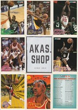 Carte collezionabili FLEER NBA Basketball 1993-94 '93-1994 scegli le tue carte n.1 - 240