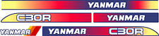 Set Di Decalcomanie YANMAR C30R-2 Per Dumper Cingolato