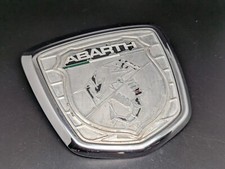 FIAT 500 ABARTH LOGO SIGLA EMBLEMA FREGIO STEMMA SCRITTA BADGE TARGA NOME PLACCA