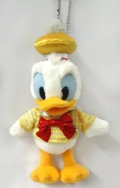 Costume oro paperino peluche - costume,