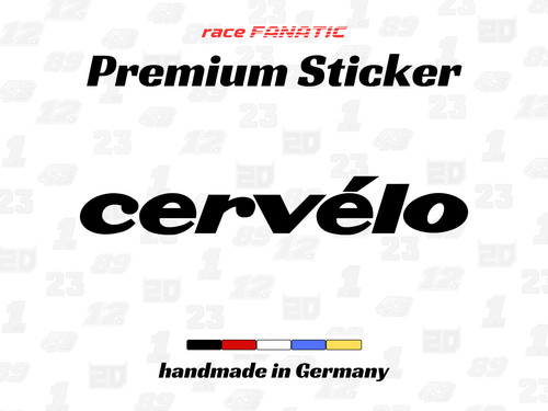 Adesivo scritta cervelo - adesivo, bici