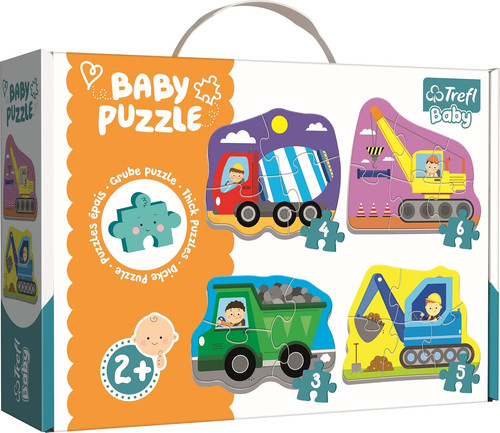 Puzzle veicoli in cantiere - puzzle,,