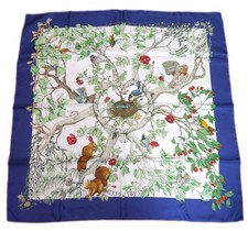 Authentic HERMES Scarf CARRE90