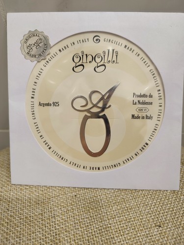 Segnalibro argento lettera - argento,