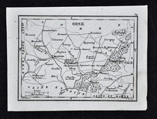 Mappa Perrot 1833 - Oise