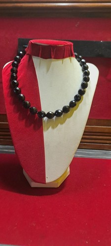 Collana onice nero - in,