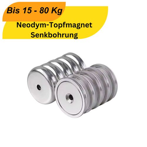 Magneti neodimio con foro - magneti, al