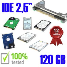 Hard Disk IDE ATA  2,5" 120GB USATO Testato garanzia notebook 