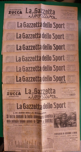 Lotto copie gazzetta dello - 9,